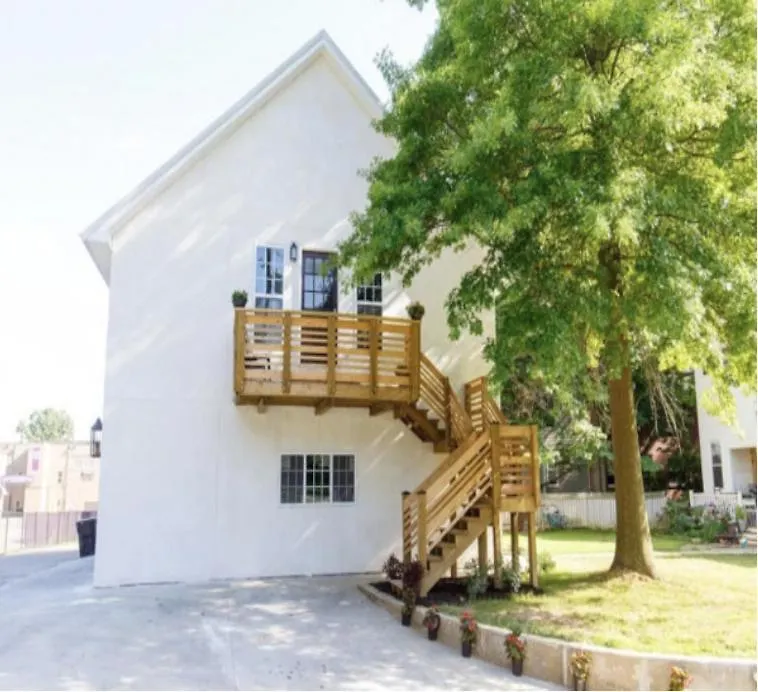 Ferienhaus Park Carriage House Rest & Explore With Hollyhock Louisville USA